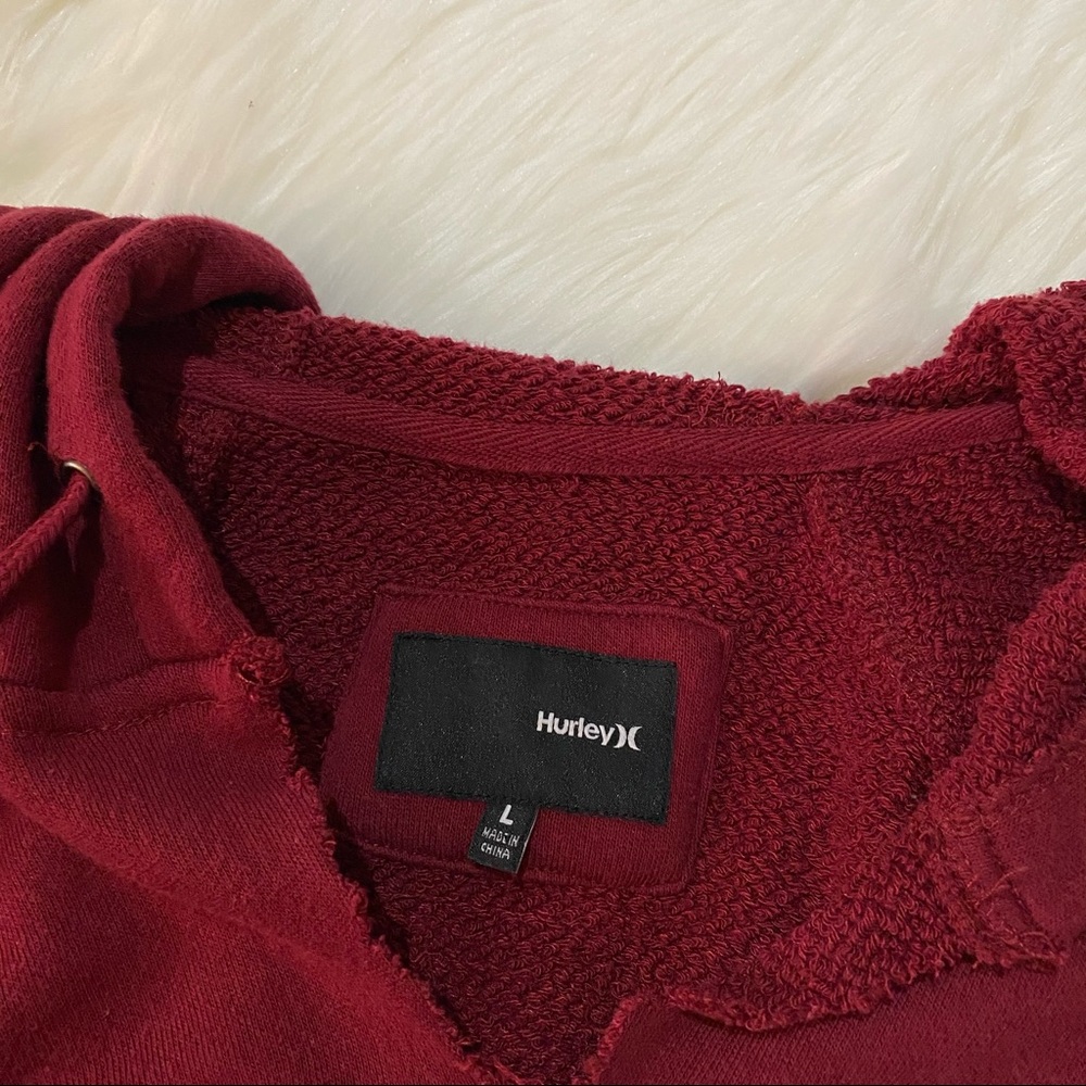 🍄3 for$25 Hurley | Distressed Oversize Sweatshirt - Picture 3 of 3